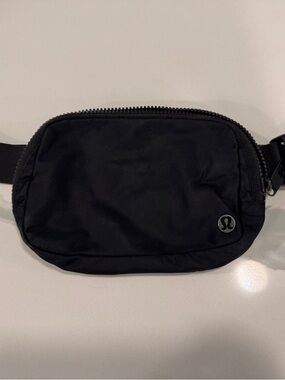 lululemon athletica Black Compact Waist Pack